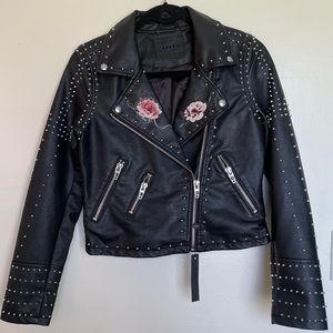 NWT Blank NYC Faux Leather Studded Jacket